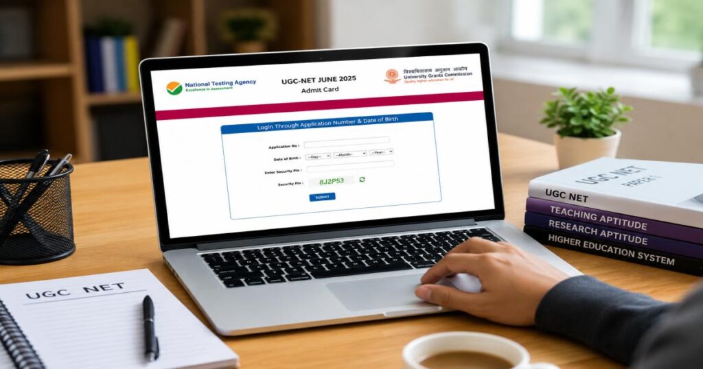 NTA UGC NET June 2025 Admit Card Download, Exam City, Exam Date, Direct Link